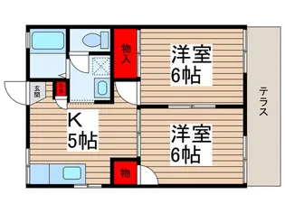 スパイラルコート【1階】の間取り