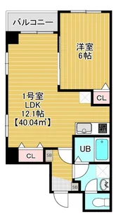 Bloom南千住【5階】の間取り
