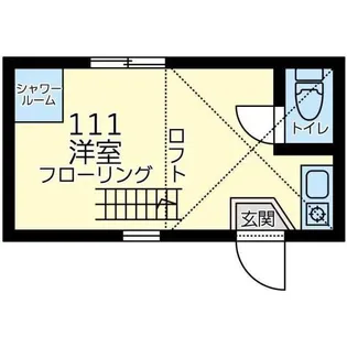 ユナイト保土ヶ谷テアトロ・グレーコ【1階】の間取り