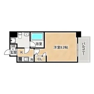 T‘ssquare城東野江【2階】の間取り