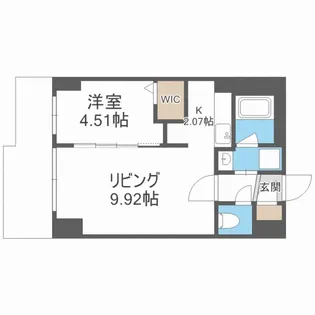 ZOLEE ゾリー【7階】の間取り