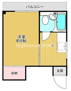 クリスタル高倉【1階】の間取り