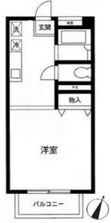 コトー三田【2階】の間取り