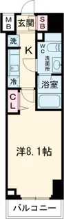 AZESTお花茶屋V【4階】の間取り