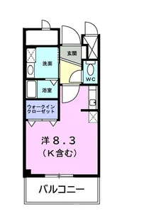 シェル・ソレイユ【2階】の間取り