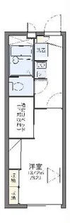 レオパレスAKARI【1階】の間取り