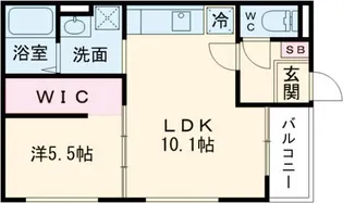 TRIOVE大牟田駅前【3階】の間取り