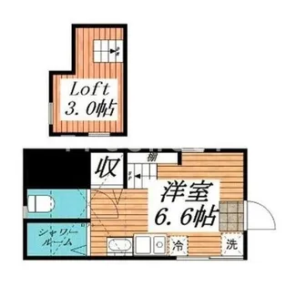 プレステージ椎名町【2階】の間取り