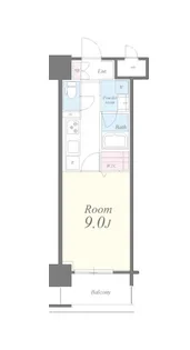 アコリエンテ【9階】の間取り