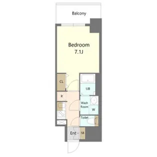 S-RESIDENCE名駅北bling(ブリング)【15階】の間取り