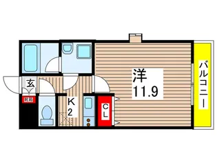 エルム桜山【3階】の間取り