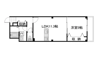 ユーティリティーホームI【1階】の間取り