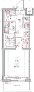 クレヴィスタ高砂【2階】の間取り