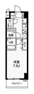 N-stage亀戸II【5階】の間取り