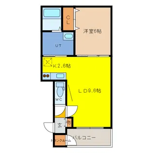 Reine Palais【3階】の間取り
