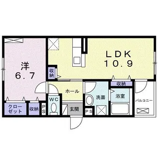 モデルノ ケマ【2階】の間取り