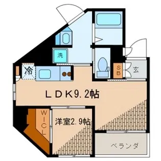 コンフォートレジデンス雑司が谷【6階】の間取り