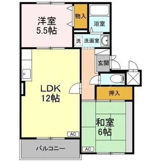 スクエア船堀【1階】の間取り