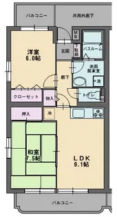 セレーノU【1階】の間取り