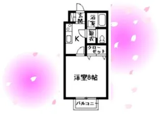 Genius ジニアス【1階】の間取り