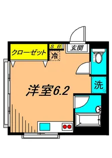 高木ビル【3階】の間取り