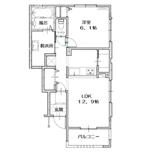 広島県福山市西新涯町1【一戸建】の間取り