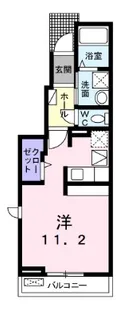 プロヴァンスブリーズIII【1階】の間取り