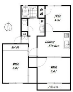 えふ・が~でん【2階】の間取り