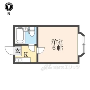 ハイタウンB棟【2階】の間取り
