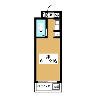ベルエポック松木【3階】の間取り