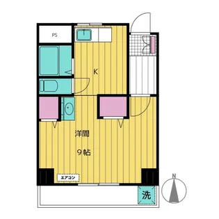 ロイヤルヒルズ【2階】の間取り