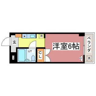 ブリックス・ヴィラ【4階】の間取り