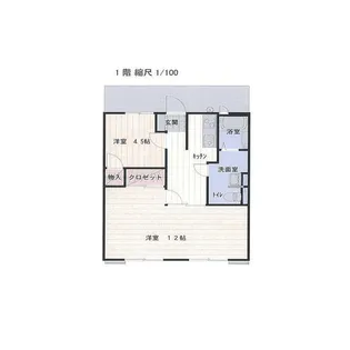 コーポエクセルI【1階】の間取り