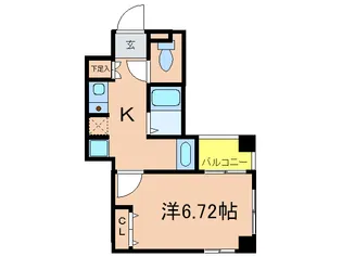 CITY SPIRE神戸元町II【9階】の間取り