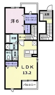 オレンジファーム【2階】の間取り