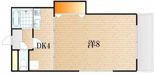 ラフィネ一の宮【2階】の間取り