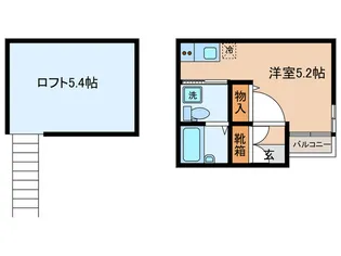 メゾン フェリーチェ【2階】の間取り