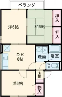 セジュール小泉II【2階】の間取り