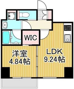 プレジオ西新井【5階】の間取り