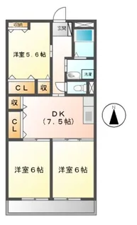 エクセレンス【3階】の間取り