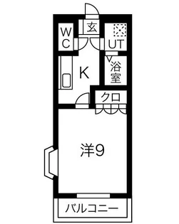 ウィナーハウス【1階】の間取り