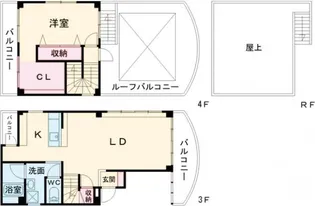 Marina赤羽の間取り