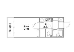ロワールハイツ【1階】の間取り