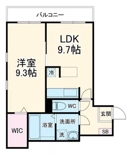ハーミットクラブハウス西谷横浜【2階】の間取り