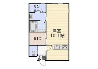 Maison de avion (メゾン ドゥ アビオン)【2階】の間取り