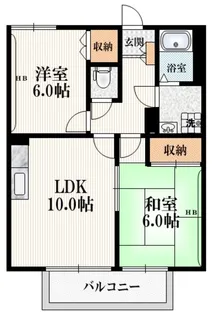 東京都立川市西砂町5【マンション】の間取り