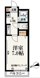 東京都豊島区目白2【マンション】の間取り