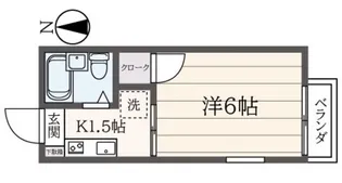 プラムハウス【1階】の間取り