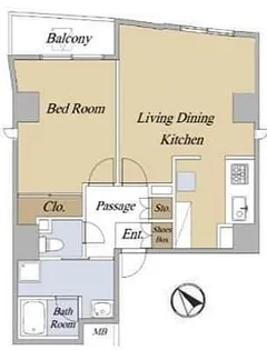 グランヴァン目白ヒルズ【5階】の間取り