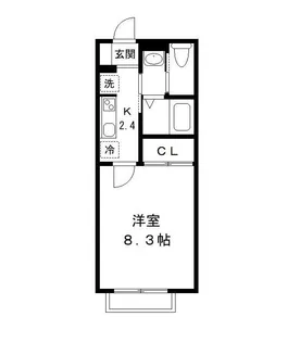 アイビスハイム【2階】の間取り